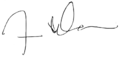 Imran Khan signature