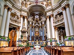 Interior of Dominican church, Lviv, 2009