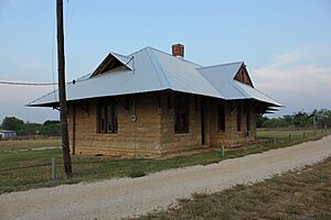 Jacksboros First Railroad Depot (9764047394)