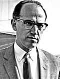 Jonas Salk candid