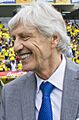 José Néstor Pékerman and Police at Colombia vs Uruguay match for Russia 2018 (cropped)