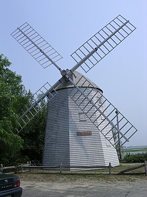 Judah-Baker-windmill South-Yarmouth-MA-US
