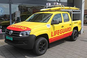KNRM Lifeguard Schiermonnikoog Volkswagen Amarok