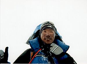 Kami Rita Sherpa Mt Everest Summit May 2010.jpg