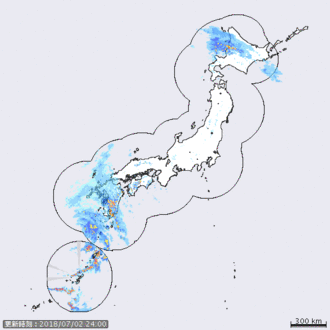 Kawabou C-band rader Japan wide 2018-07-03to08.gif