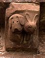 Kilpeck hound & hare corbel