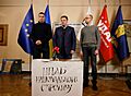 Klitschko Tyahnybok Yatsenyuk Dec 8 2013
