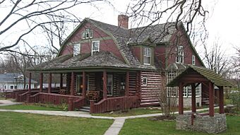 Limberlost State Historic Site, front and western side.jpg