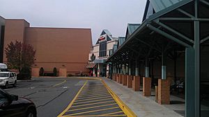 Logan Valley Mall Bus station and Main Entry to the mall