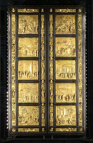 Lorenzo ghiberti, porta del paradiso, 1425-52, 00
