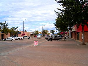 Main street in August 2006