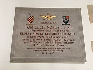 Memorial to Tom Cecil Noel