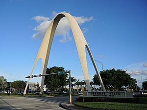 The Sunshine State Arch of Miami Gardens
