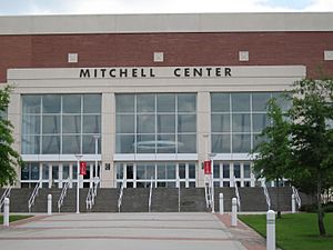 Mitchell center north entrance