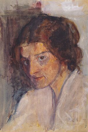 Modersohn-Becker - Selbstbildnis nach halblinks - ca1897