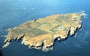 Muckle Skerry from the air - geograph.org.uk - 861336