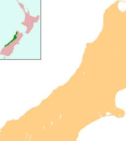 Lake Mahinapua is located in West Coast
