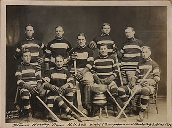 Ottawa Hockey Team, NH Association World Champions and Stanley Cup Holders, 1911 (HS85-10-23753)