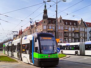 Pesa 120NaS 804, tram line 7, Szczecin, 2022