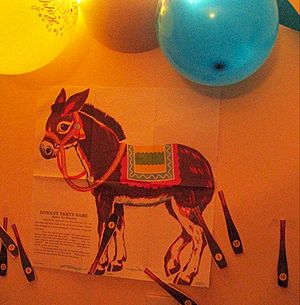 Pin the Tail On the Donkey-example