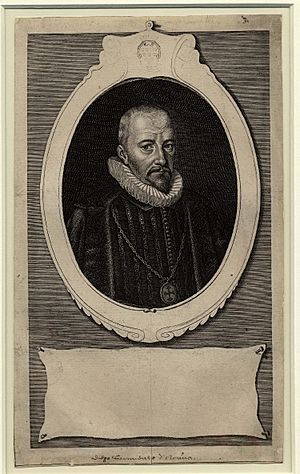 Portrait of 1st Count of Gondomar by Simon de Passe 1622