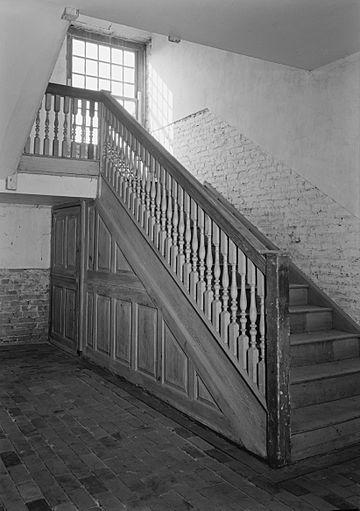 Primitive Hall stair