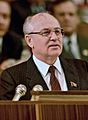RIAN archive 850809 General Secretary of the CPSU CC M. Gorbachev (close-up)