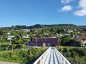 View of Ravensbourne from the railway bridge