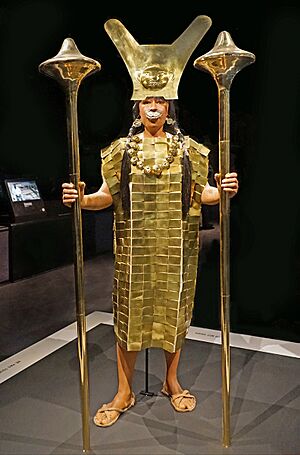Reconstitution de la Dame de Cao (Musée du quai Branly - Jacques Chirac, Paris)