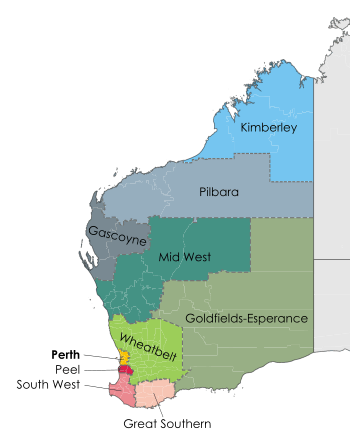 Regions of Western Australia
