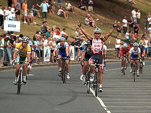 Robbie McEwen 2007 Bay Cycling Classic 1