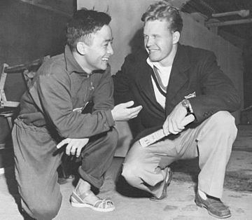 Sammy Lee and Miller Anderson 1948