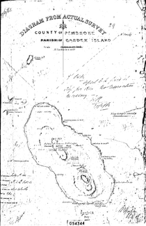 Smooth Island - 1863 survey 1