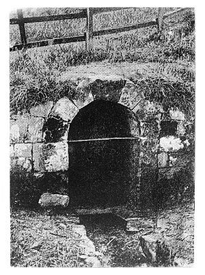 St. Oswalds well Oswestry, Shropshire. Curing eye trouble. Wellcome M0002533