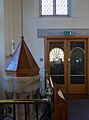 St Mary's Church font, Preston Park by Basher Eyre Geograph 4284301