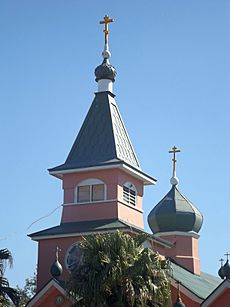 St Nicholas Russian Orthodox Cathedral spire