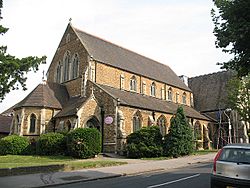 St Paul's church, Thornton Heath - geograph.org.uk - 1450626