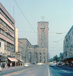 Stuttgart Hauptbahnhof v. Königstraße 1965