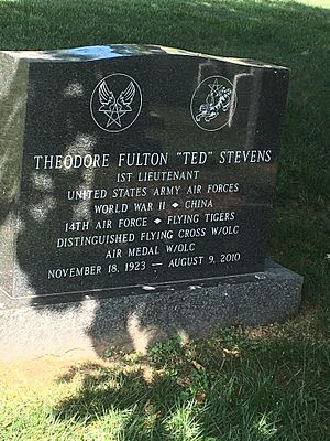 Ted Stevens Gravestone