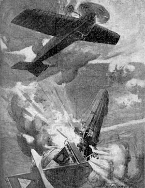 The Great Aerial Exploit of Lieut Warneford