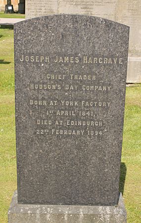 The grave of Joseph James Hargrave, Dean Cemetery