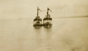 Tokeland Reliable and Shamrock Postcard