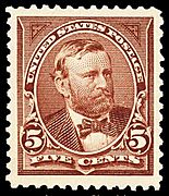 Ulysses S Grant 1894 Issue-5c