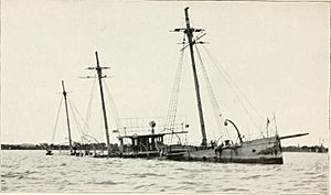 Unprotected cruiser Don Antonio de Ulloa, Battle of Manila Bay, 1 May 1898.jpg