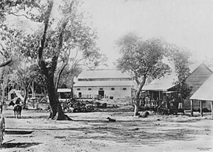 View of the Bloomfield River Sugar Company Mill, circa 1887