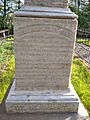 Whitman Massacre Site- William H Gray tombstone next to The Great Grave