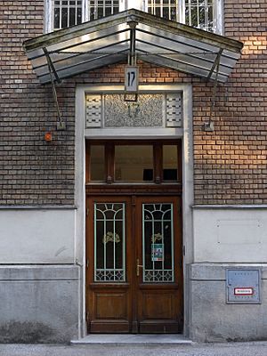 Wien - Steinhof - Eingang Pavillon 17