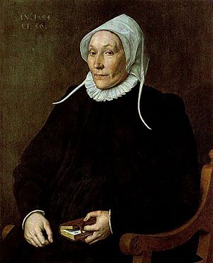 Woman Aged 56 in 1594 by Ketel