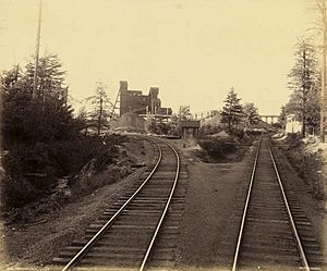The Lattimer Colliery, photographed circa 1890 by William H. Rau