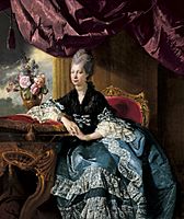 Zoffany - Queen Charlotte, 1771, Royal Collection